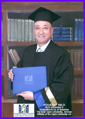 Youssef Hilo - BSc Graduation Photo
