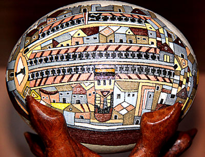 Decorated Egg - Jerusalem