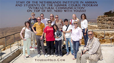 Netherlands Institute in Damascus on Mt. Nebo in Jordan with Youssef Hilo 